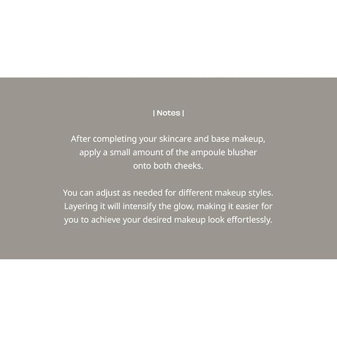 Moist Ampoule Blusher, Buildable Water-based Formula, Infused with over 50% moisture essence, no tackiness, long-lasting moisture, weightless feel (04 Lavender Flush, 20ml)