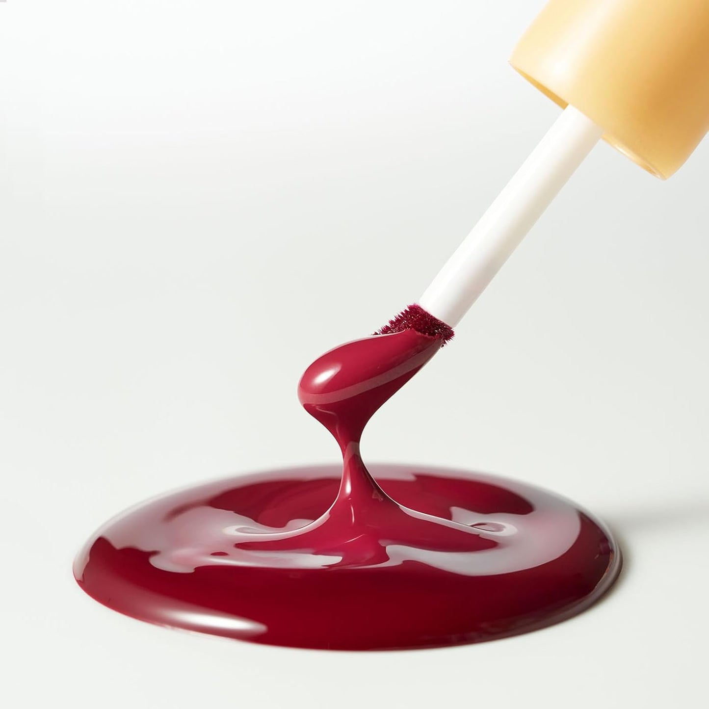 Laka Fruity Glam Lip Tint Mini, Glowing Lip Stain with Wide Color Spectrum, Hydrating & Lightweight Texture, Long-Lasting Bold Stain, Non-Sticky, Vegan, K-Beauty (#126 Lucy)