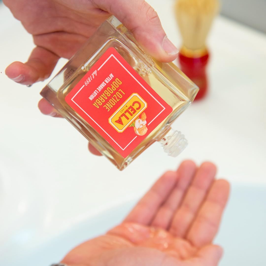 CELLA MILANO, After Shave Lotion, Classic Wood & Citrus Scent, Invigorates and Cools Skin After Shaving, Made In Italy