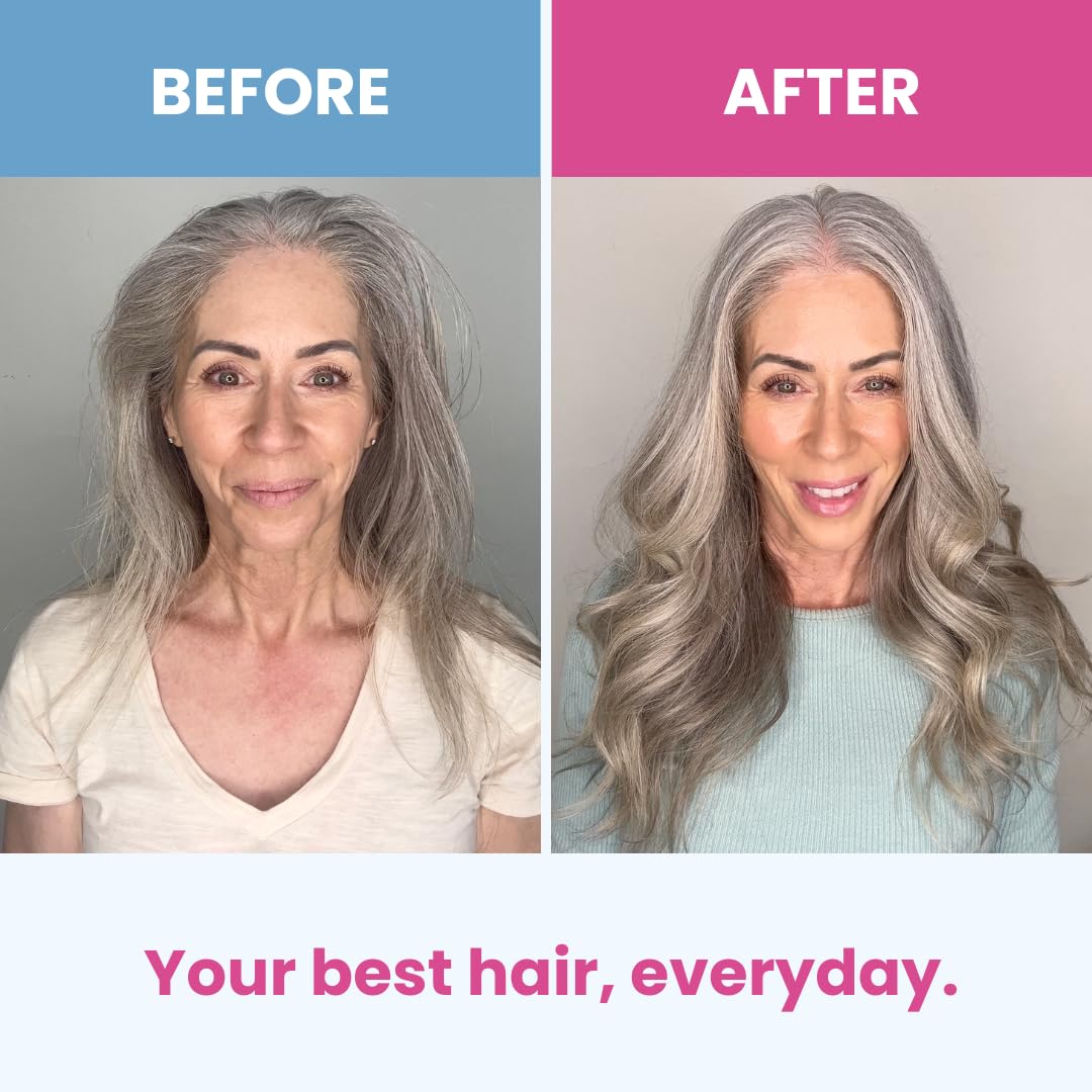 PrimeHair Lush N' Thick Shampoo for Mature Women – Biotin Enriched, Sulfate-Free and Paraben-Free Shampoo with Hair Growth Promoting Ingredients – Volumizing, Hydrating