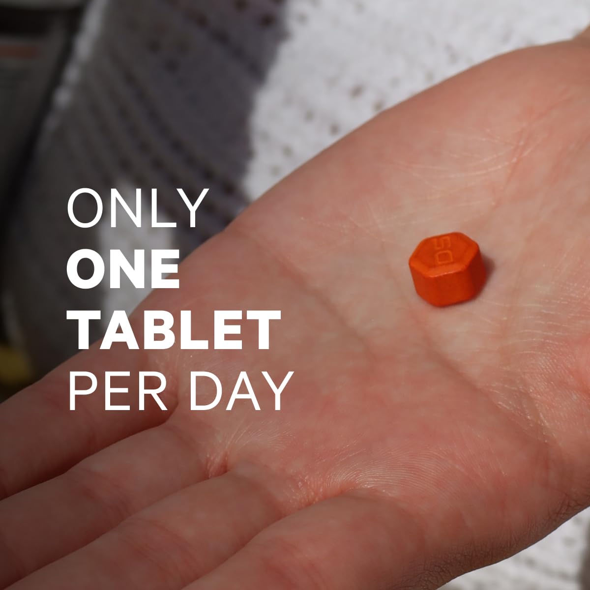 DS Labs Revita Hair Density Support Tablets - Daily Hair Wellness Supplement with Biotin, Zinc, Iron, Vitamin D, Magnesium & Melatonin, for Men & Women, 30 Tablets