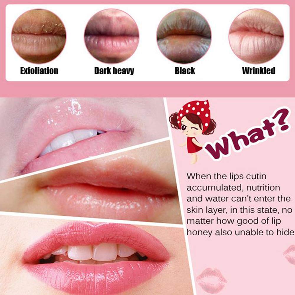 Lip Mask, 30PCS Collagen Crystal Pink Care Gel Pads, Moisturizing Anti-Wrinkle Anti-Aging Firm Hydrate Lips, Remove Dead Skin Fine Lines Moisture Essence Make Your Dry Lip Attractive Sexy