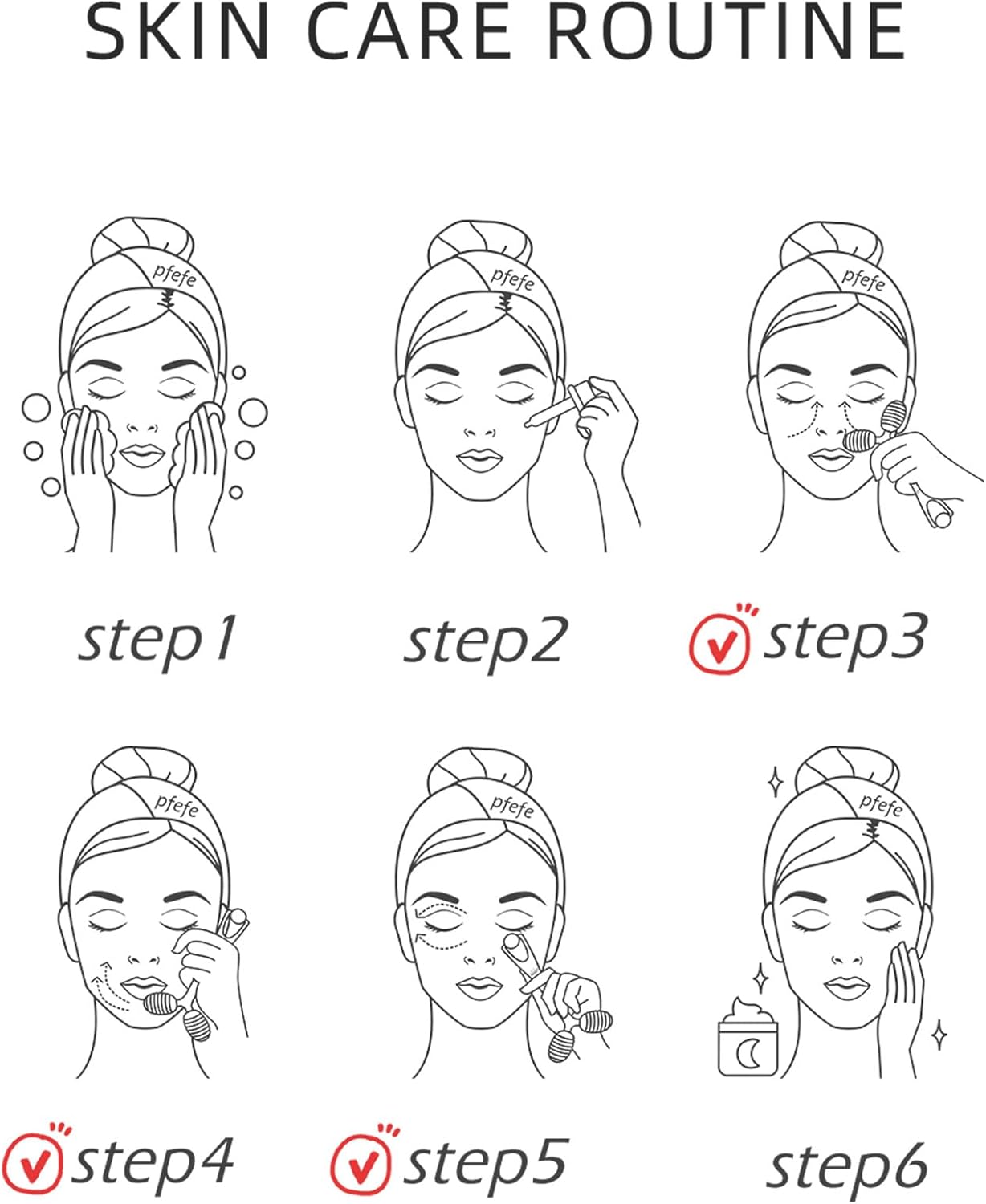 Stainless Steel Face Roller - Metal Facial Cooling Massager for Face and Eyes, Esthetician Supplies Cold Roller for Puffiness, Wrinkles, Dark Circles