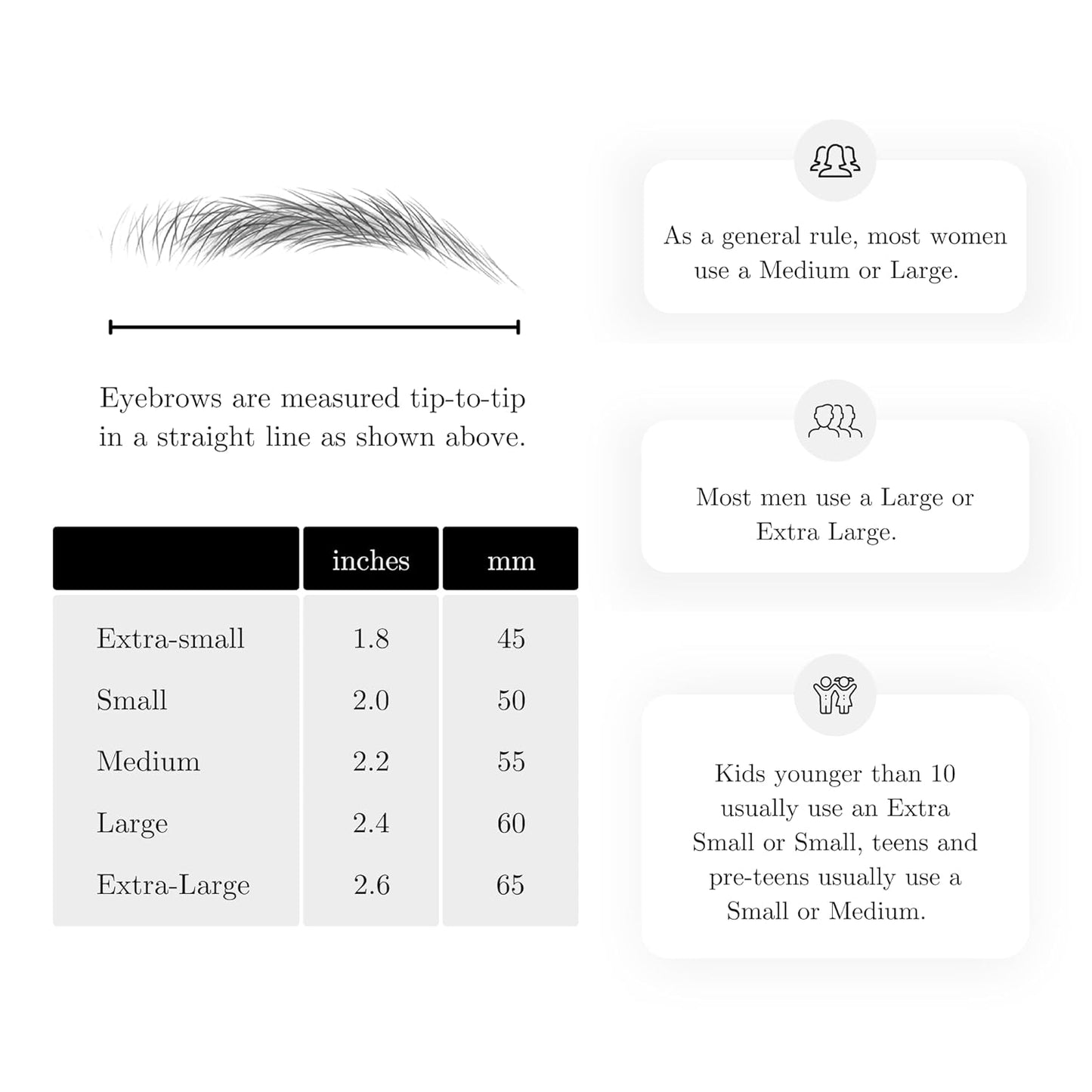 (10 pairs) Taupe Temporary Eyebrow Tattoo - Small Size - Waterproof & Smudgeproof - Sassy Swerve Style Eyebrow Stickers - Sheet Lasts up to 30 Days - Won't Work on Existing Brows