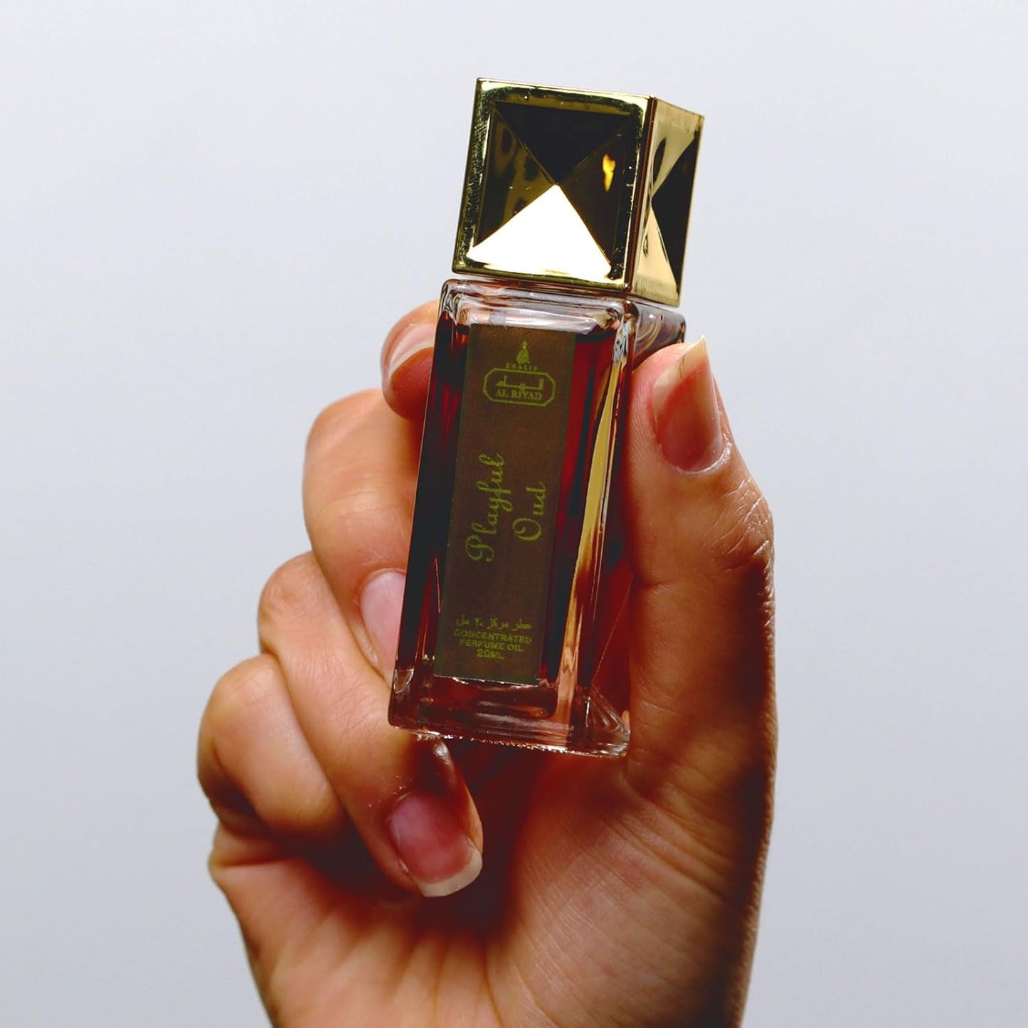 Maison d’Orient Playful Oud Oriental Woody Perfume Oil Roll‑On 20 mL — Alcohol‑Free, Vegan, Long‑Lasting Unisex Attar; Perfect Honeymoon & Travel Toiletry, Purse‑Safe Mini Fragrance