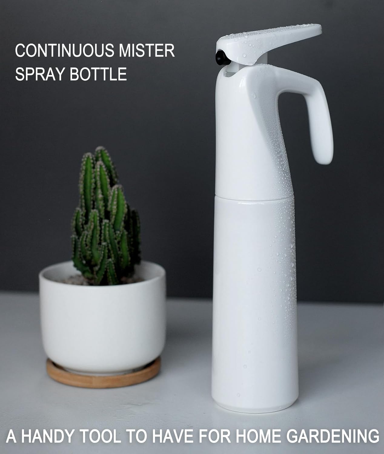 AORAKI Spray Bottle for Plants, Fine Mist Plant Sprayer Mister, Plant Mister Water Spritzer for Inside, Misting Spray Bottle for Flowers, Gardening, Cleaning, 10oz, Plastic