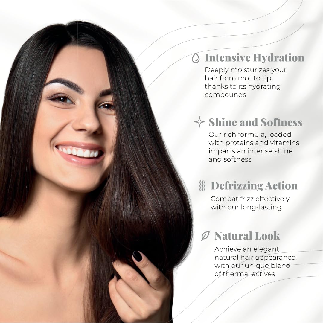 Expert Hair Sensation, Brazilian Keratin Hair Treatment - Anti Frizz for All Hair Types β Long-Lasting Straightening - Keratina Para Alisar El Pelo, Brazilian Blowout Products (500ml/16.9fl.oz)