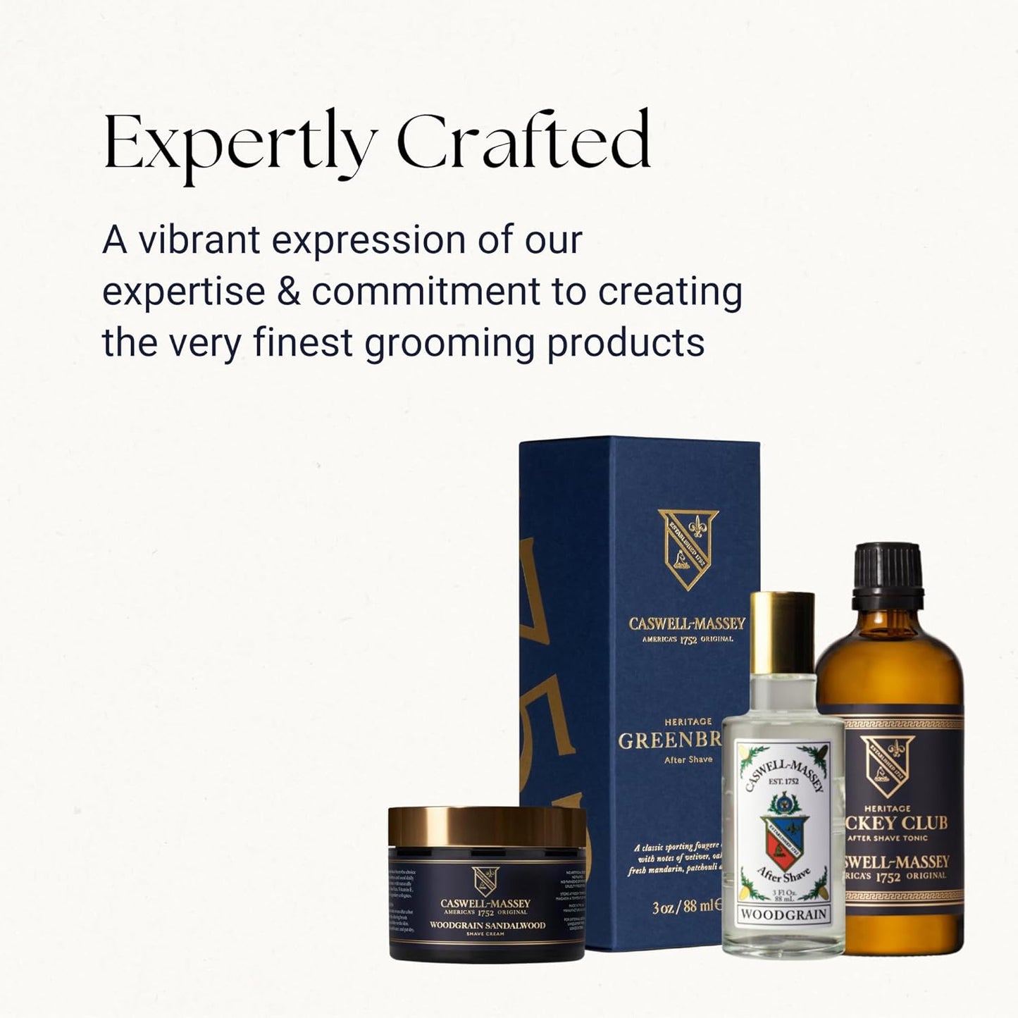 Caswell-Massey Heritage Almond Shave Cream, Natural Men’s Shaving Cream for Smooth Beard Shaving, Soothing for Sensitive Skin, USA Made, 8 Fl Oz