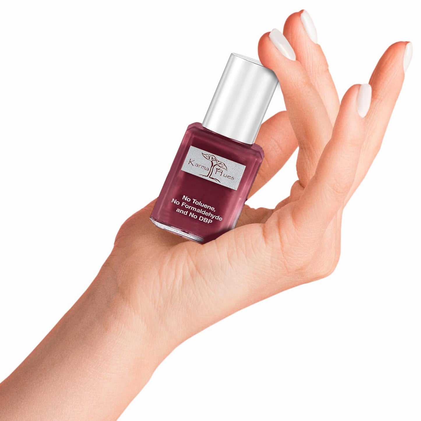 karma organic Natural Nail Polish, Vegan, and Cruelty-Free, No Toluene, No Formaldehyde, No DBP, and Free of TPHP, Rum Runner