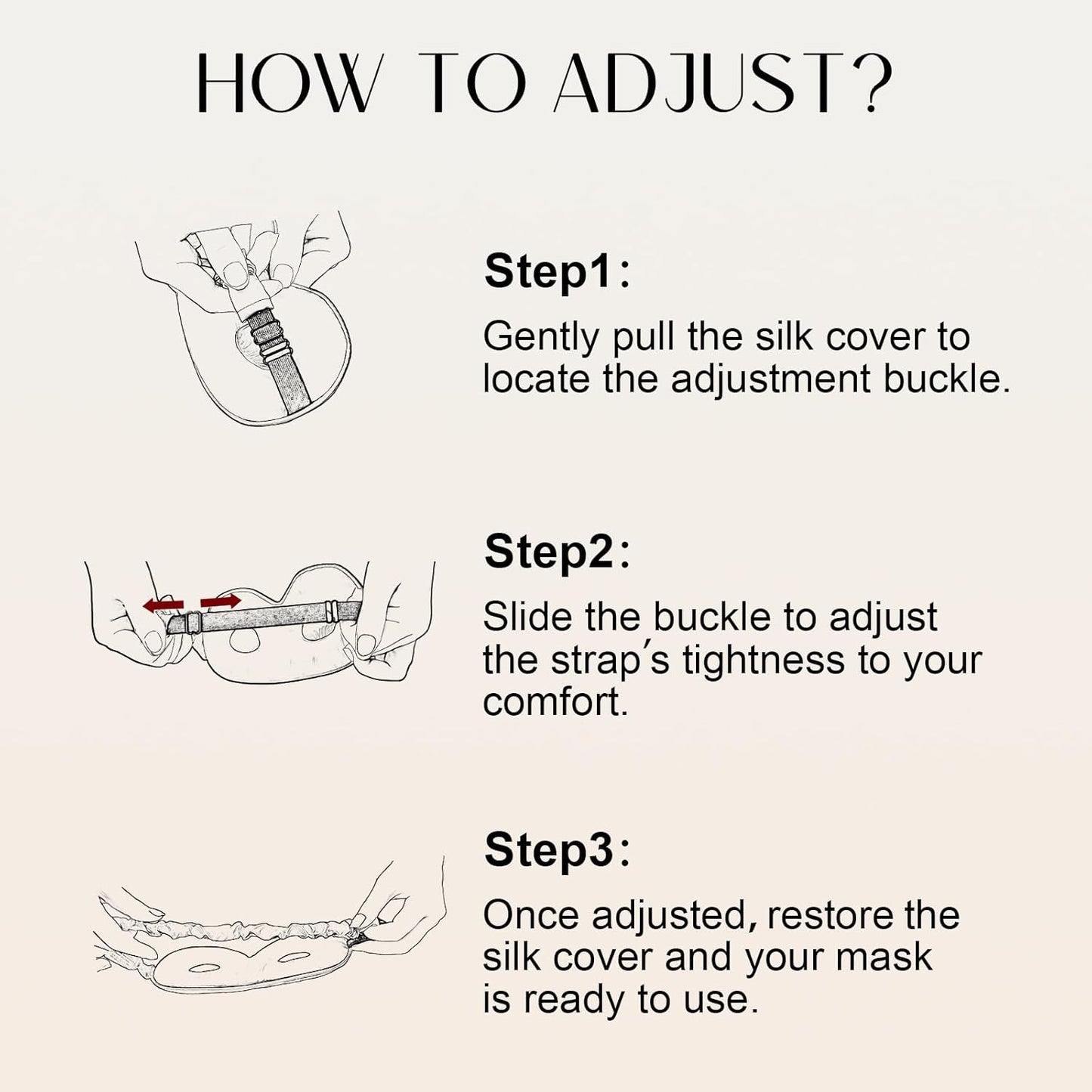 ZIMASILK Adjustable 22 Momme 100% Mulberry Silk Sleep Mask, Upgraded 3D Contoured Cup Eye Mask for Sleeping, Super Soft & Breathable Blindfold, Blackout for Deep Sleeping (Sky Blue)