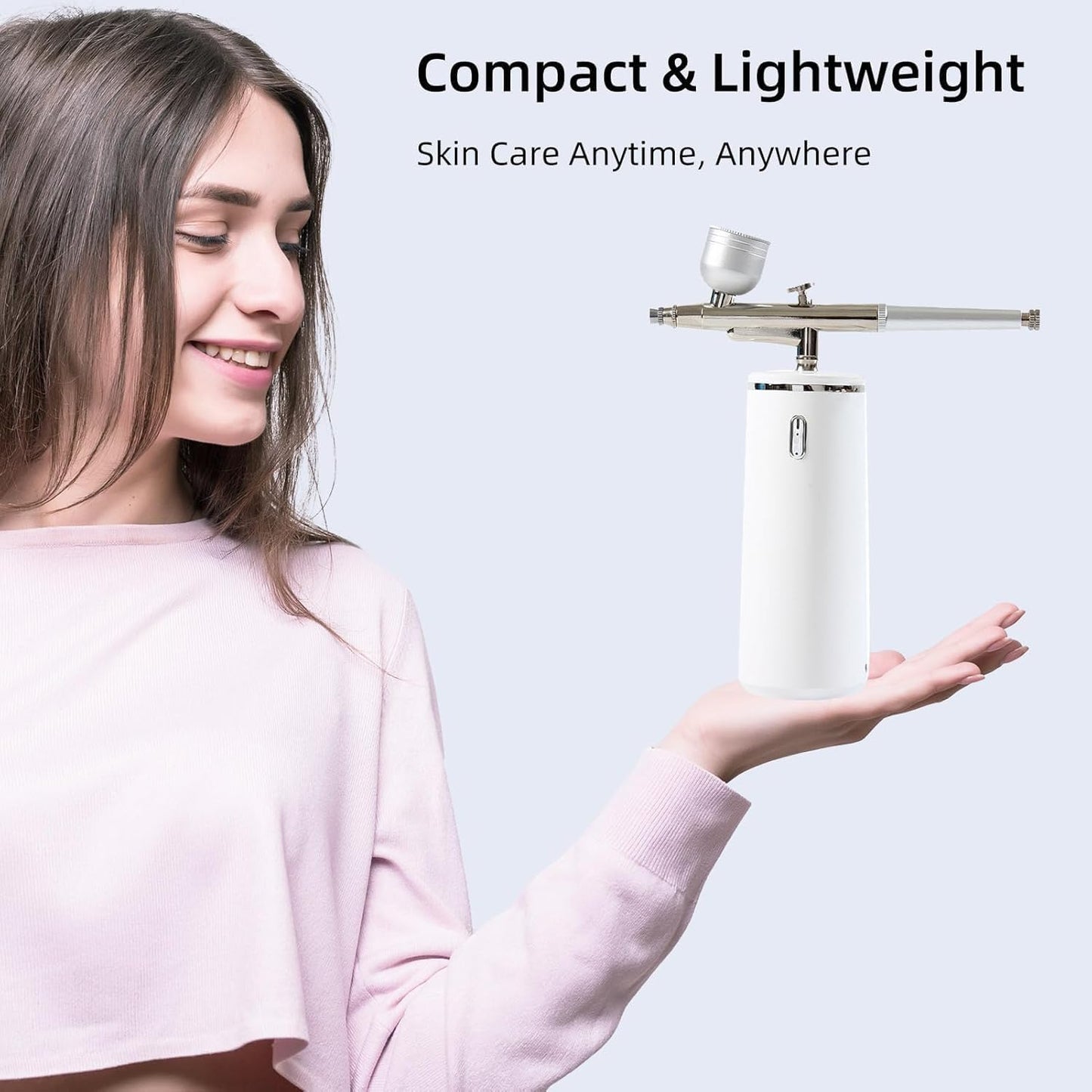 Facial Mist Spray Machine – 0.3mm Oxygen Micro Mist for Toner & Serum Infusion | High-Pressure Hydration & Skin Cooling Steamer for Home & Salon Use – Koli Z2