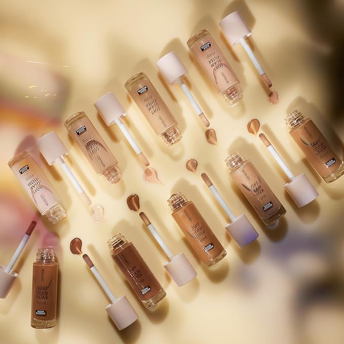 Catrice | Soft Glam Filter Fluid | Luminous Make Up Base & Highlighter for Radiant Complexion | With Vitamin E & Squalene | Vegan & Cruelty Free (80 | Tan - Deep)