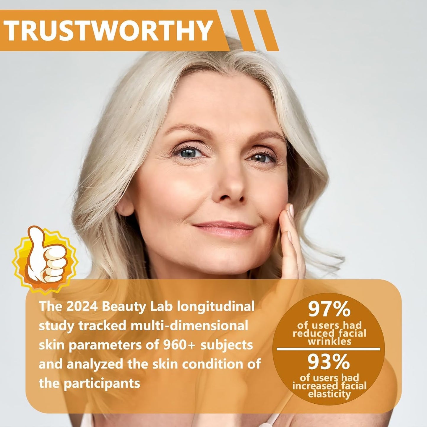 Bee Venom Wrinkle Removal Cream, Anti-Aging, Restore and Enhance Skin Elasticity, Natural and Non-Irritating, Suitable for Sensitive, Dry, Oily Skin