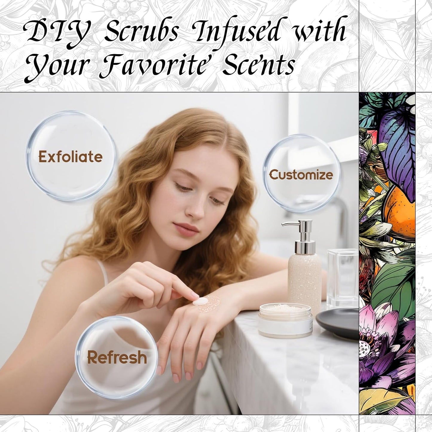 HIQILI Nordic Berry Veil Fragrance Oil for Home Diffuser, Candle & Soap Making Supplies, Luxury Hotel Scent, Essential Oil - 1 Fl Oz