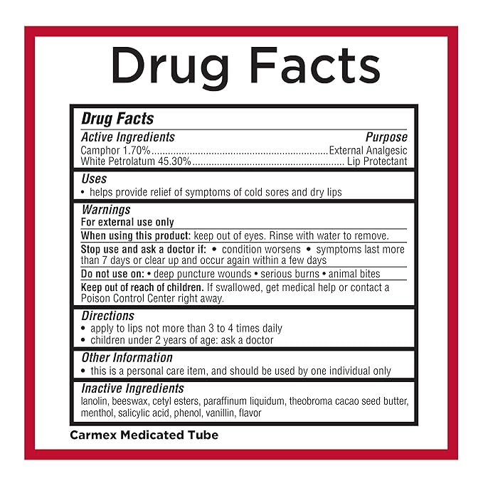 Carmex Medicated Lip Balm Variety Pack, Lip Moisturizer for Dry, Chapped Lips, Carmex Classic Sticks 0.15 oz, 3 count, Carmex Classic Tubes 0.35 oz, 3 count, Carmex Classic Jars 0.25 oz, 3 count
