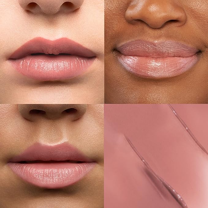 Julep It's Balm: Tinted Lip Balm + Buildable Lip Color - Vintage Mauve, Sheer Iridescence, 90's Neutral - Natural Gloss Finish - Hydrating Vitamin E Core - Vegan