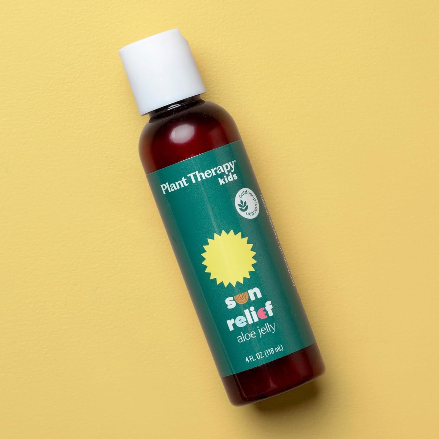 Plant Therapy Kids Sun Relief Aloe Jelly 4 oz Gentle After-Sun Care, Cools & Calms Skin, Non-Sticky & Fast-Absorbing, Outdoor Essentials