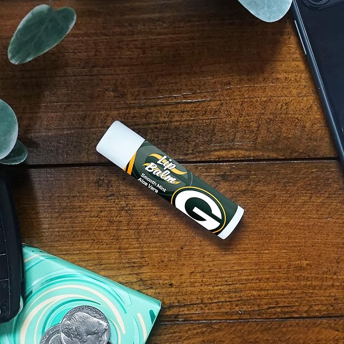 FANMATS 34658 Green Bay Packers Smooth Mint SPF 15 Lip Balm