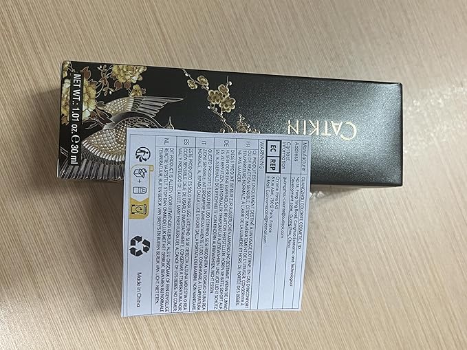 CATKIN Beige Tinted Face Makeup Primer Base Brighten Even Skin Tone Correcting Cream Veil Blur Pores Oil Control Infused with Hyaluronic acid Light Make up for All Skin