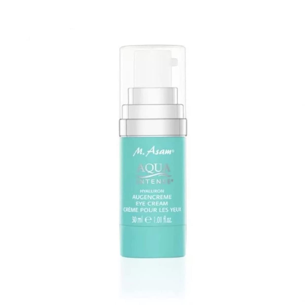 M. Asam Aqua Intense Eye Cream – Gentle Yet Effective Under Eye Cream with Hyaluronic Acid, targets fine lines & wrinkles, cushioning & smoothing effect, for all skin types, 1.01 Fl Oz