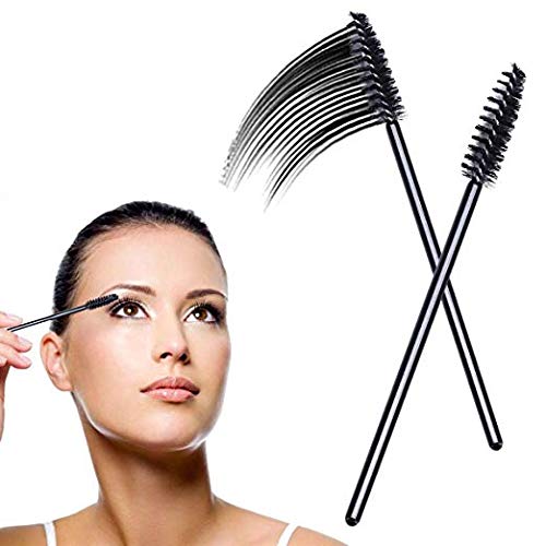 300 Disposable Spoolies Mascara Eyelash Wands Brush for Eyelash Extension Eyebrow and Makeup Color Tbestmax