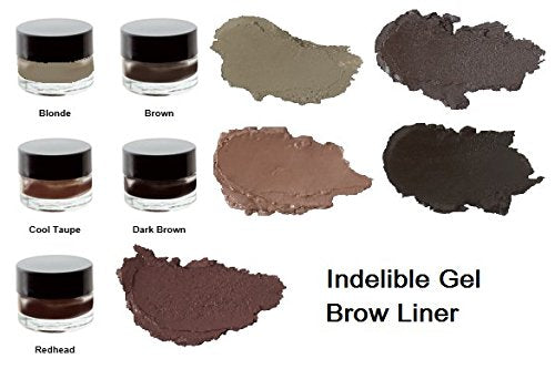 Jolie Waterproof Indelible Gel Brow Liner Definer (Brown)