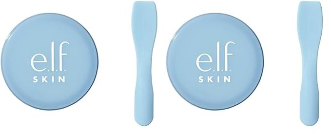 e.l.f. SKIN Holy Hydration! Lip Mask, Hydrating Lip Mask For A Softer & Smoother Pout, Infused With Hyaluronic Acid, Non-Sticky, Vegan & Cruelty-Free (Pack of 2)