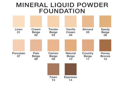 Jolie Mineral Liquid Powder Foundation SPF 15， 1 fl oz Hypoallergenic - For All Skin Types (Tender Beige)