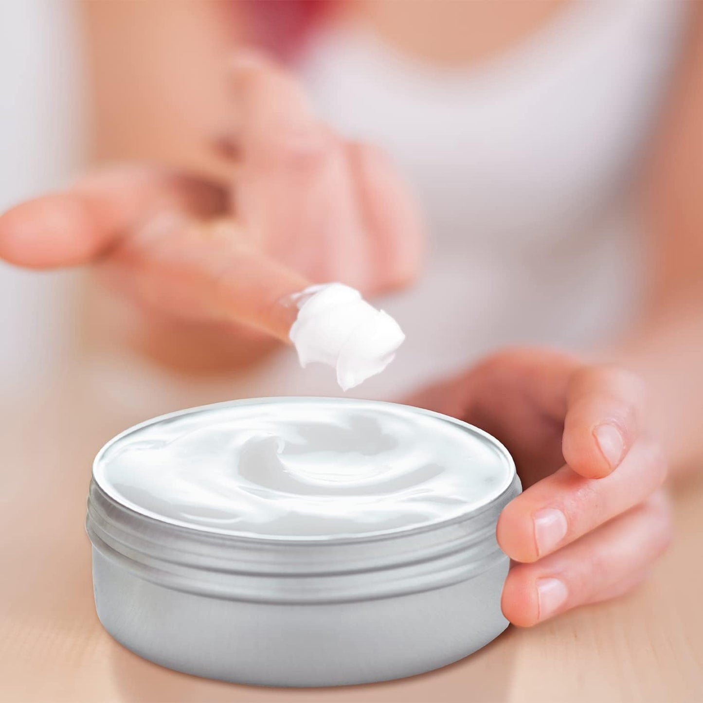 0.5 Ounce Aluminum Tin Jar Refillable Containers 15 ml Aluminum Screw Lid Round Tin Container Bottle for Cosmetic,Lip Balm, Cream, 12 Pack.