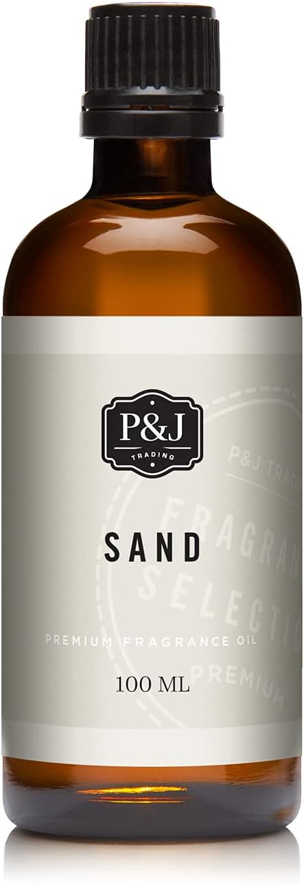 P&J Trading - Sand Scented Oil 100ml - Fragrance Oil for Candle Making, Soap Making, Diffuser Oil