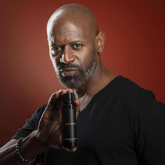 Golden Grooming Co. 3-in-1 Men's Body Wash - Hair & Beard Shampoo - Cleanses, Hydrates, Softens - Body Wash for All Skin Types - Refreshing Scent - 4FL Oz (Pack of 2)