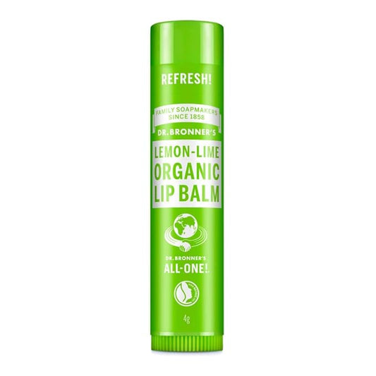 Dr. Bronners Lemon Lime Lip Balm, 4 GR