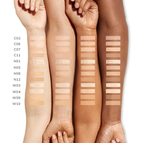 FARMASI Vfx Pro Liquid Concealer Makeup, All-in-one Full Coverage, Highly Pigmented Concealer for All Skin Type, Hide Shadows & Imperfections, Enhance Skin Fullness Foundation Concealer 0,24 Fl Oz W10