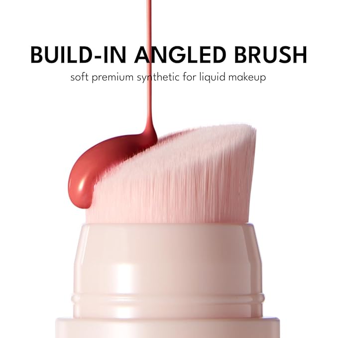 Liquid Cream Blush Stick Makeup for Cheeks | Build-in Brush - Application & Blending in One #L003