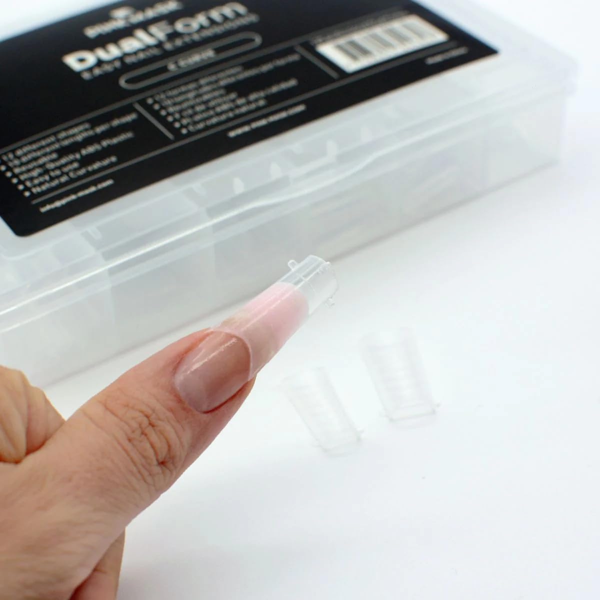 Professional Dual Forms C Curve - 120 Units for Professional Nail Extensions