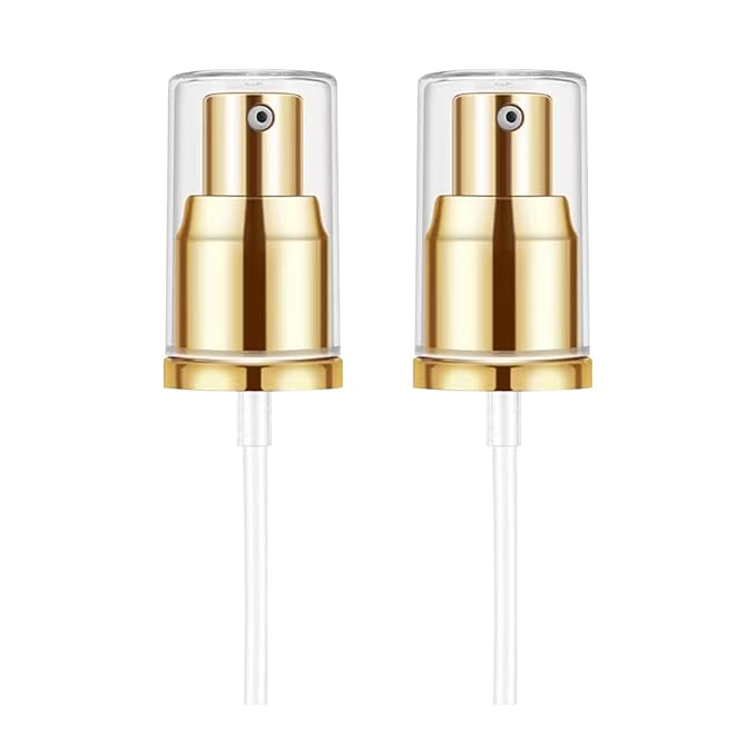 Chris.W 2Pack Foundation Pump for Estee Lauder Double Wear Foundation(Gold)