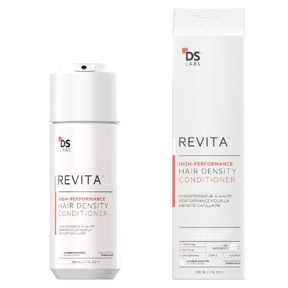 DS Labs Revita Conditioner, 205mL - Lightweight, Scalp First Hydration for Fuller Looking, Softer Hair, Thickening Appearance, Sulfate & Silicone Free, Color Safe, For Men & Women