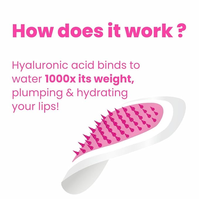 One Minute Lip Plumper Patch - Instant Lip Hydration Patch with Hyaluronic Acid & Collagen Microvector from Tarel Laboratory