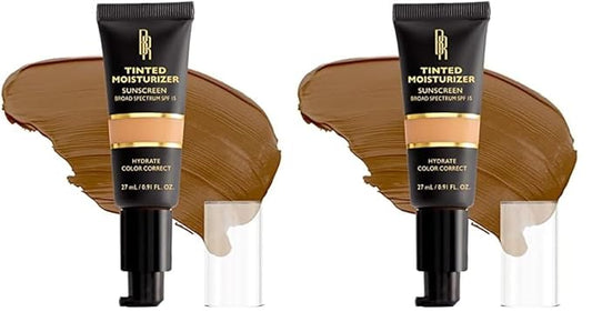 Black Radiance True Complexion Tinted Moisturizer SPF 15 Medium to Dark (Neutral) (Pack of 2)