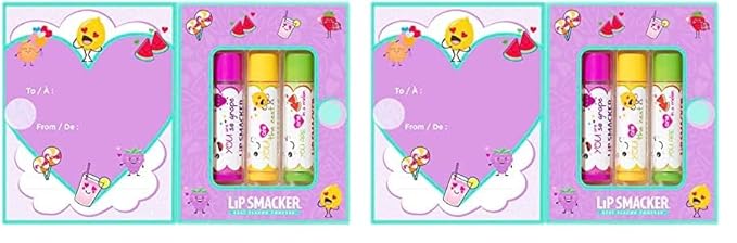 Lip Smacker Valentine's Day Collection Story Book Purple Cover (Pack of 2)