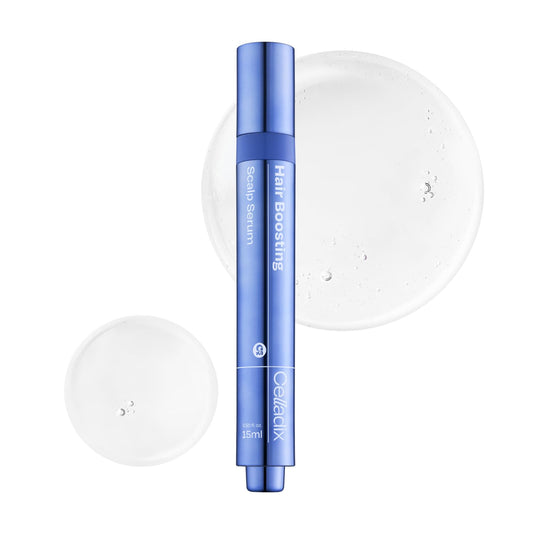 Hair Boosting Scalp Serum – Hair Growth Roll-on Scalp Tonic with Rosemary, Salicylic Acid, Spicules, Hyaluronic Acid & Panthenol – For Healthy Scalp & Fuller Hair – 0.5 fl oz