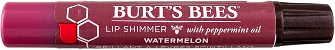 Burt's Bees Lip Shimmer, Watermelon 0.09 oz (Pack of 5)