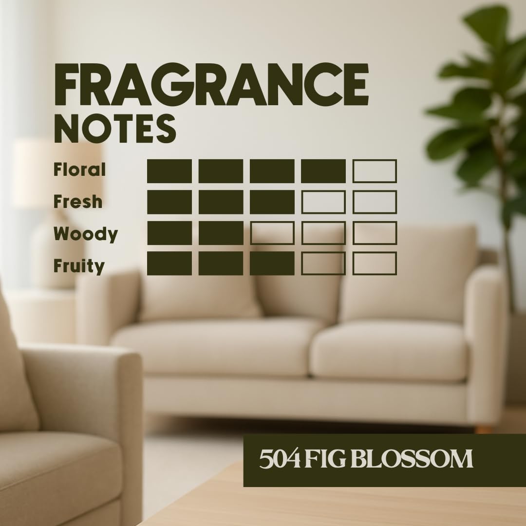 New Fragrance Oil Diffusers, Essential Oil Diffusers, Luxury Hotel Air Fresheners for Home (1 Fl Oz (Pack of 1), 504 FIG Blossom)