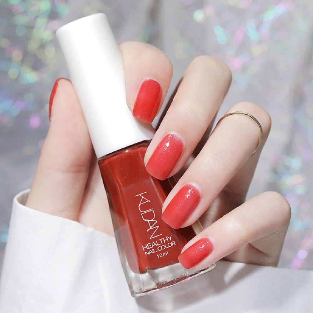 Nail Polish set - Nail Lacquer Quick Dry, Full Size, Vibrant, Colorful, Trendy, Glitter, Glossy, Metallic, Matte Nail Art Nail Shades (N22 Hawthorn Smoothie, 52g)