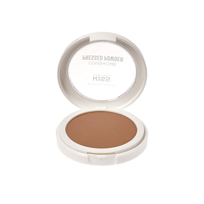 KISS Cover and Care Acne Control Pressed Powder- APP420 (Chestnut)