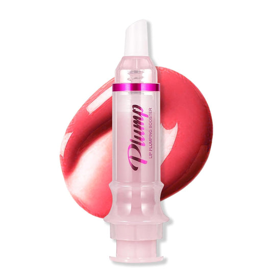 Erinde Lip Plumper Gloss, Natural Ginger Lip Plumping Booster, Ultra-Hydrating & Nourishing Plump Lip Plumper, Glossy Finish Fuller Lip Plumping Oil for Women Girls, G02