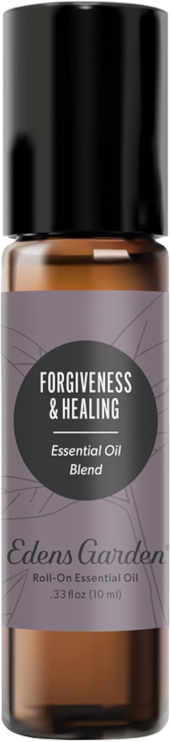 Edens Garden Forgiveness & Healing Essential Oil Roll-On Blend- 100% Pure Premium Grade, Natural, Therapeutic, Aromatherapy, Kid & Skin Safe, The Best for Gifts, Tension Pre-Diluted 10 ml (.33 fl oz)