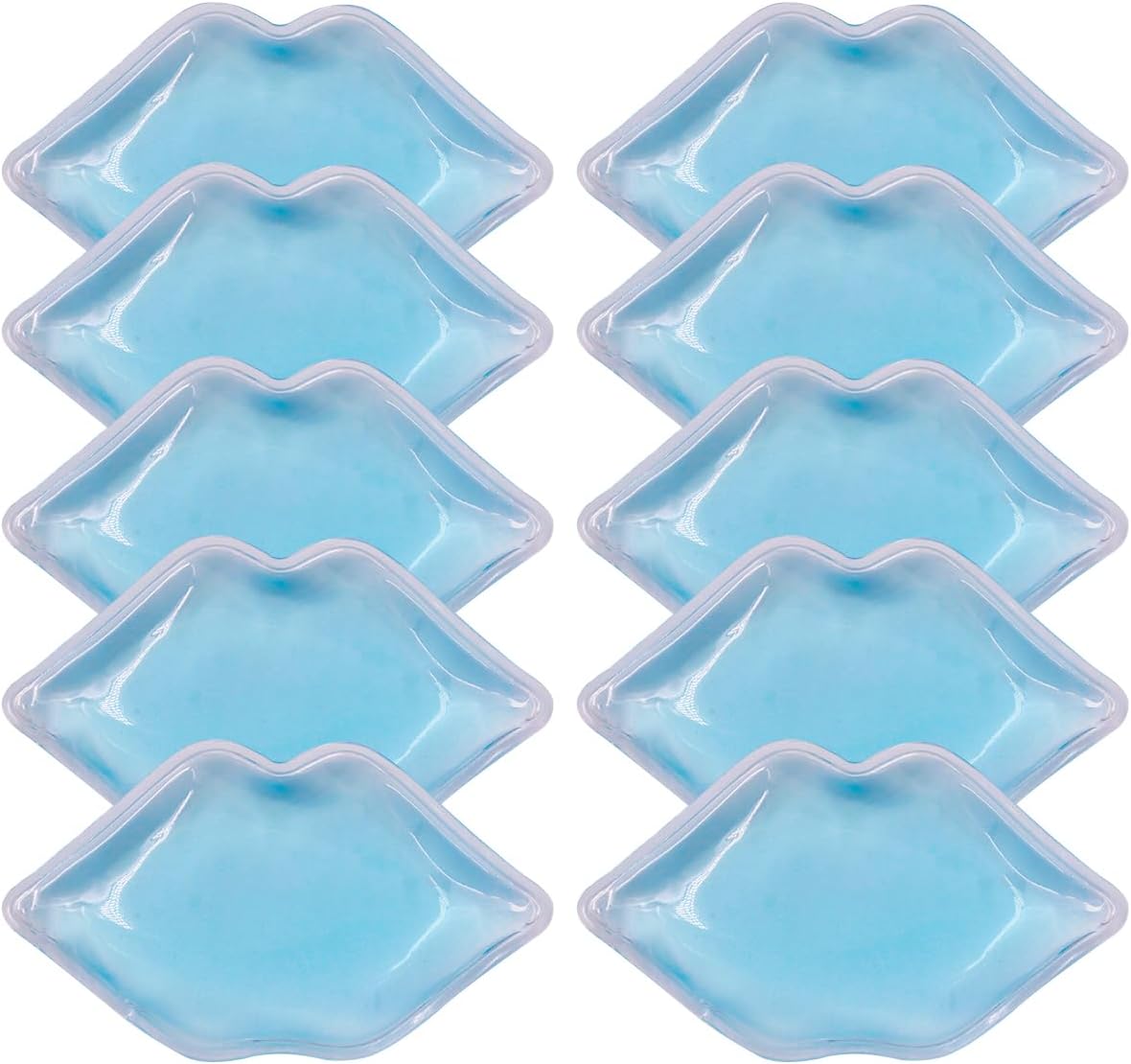 Eye Pad, Gel Eye Pad, Cooling Eye Pads, Gel Eye Mask,Gel Ice Pack, Cooling Ice Eye Masks, Hot Cold Eye Mask, Eye Ice Pack, Gel Eye Mask for Puffy Eyes, Migraine, Puffiness (Lip Pouch)