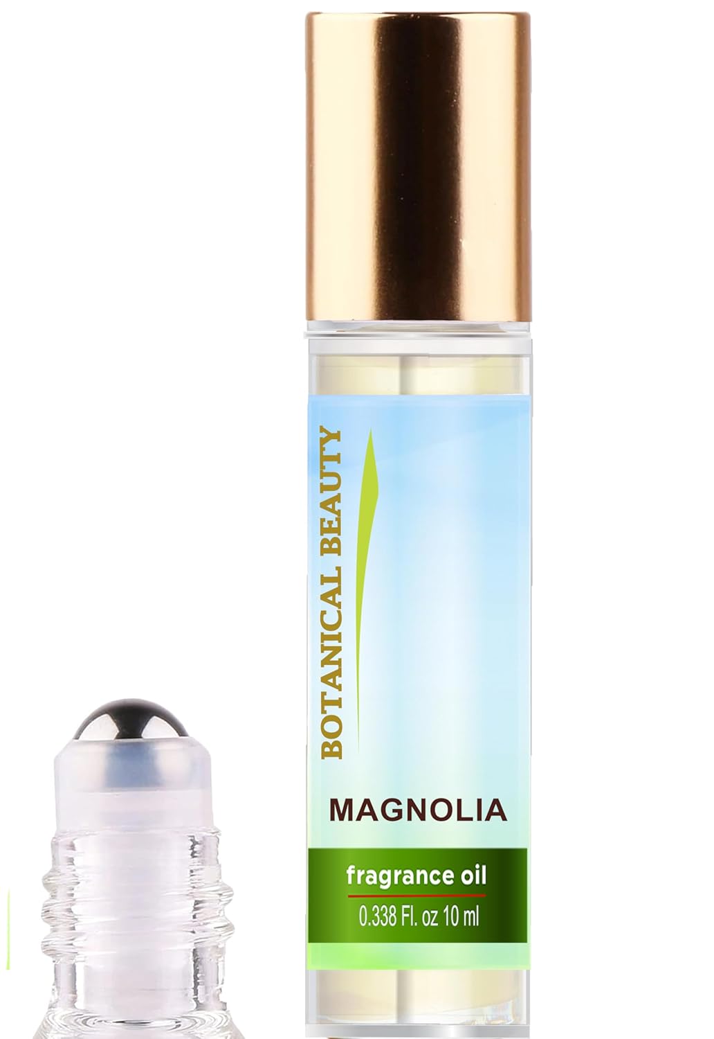 Botanical Beauty MAGNOLIA FRAGRANCE OIL ROLL-ON 0.338 FL OZ (10 ML) Rollerball Perfume, Alcohol-Free, Long Lasting