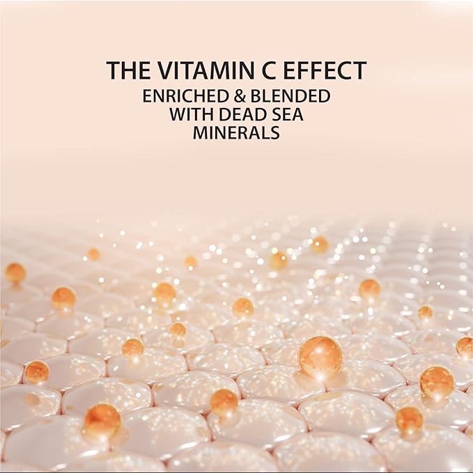 Dead Sea Collection Facial Kit - Day and Night Creams & Facial Serum with Vitamin C & Collagen - Anti-Aging and Anti-Wrinkle